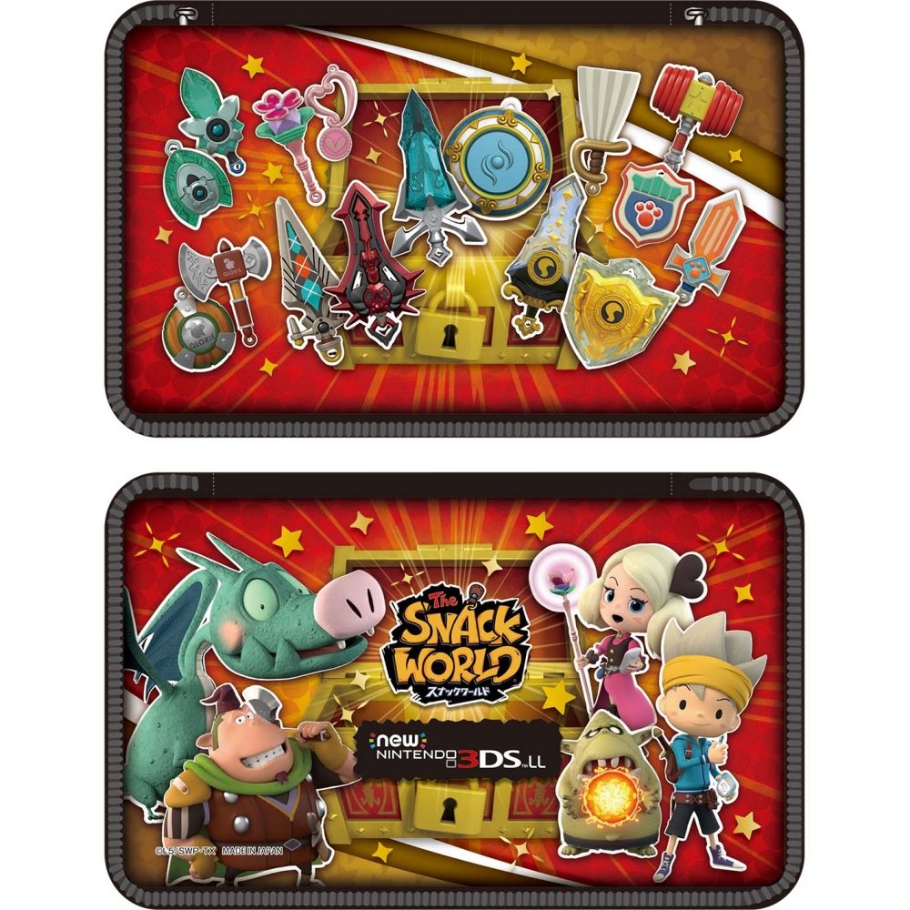 Amazon.co.jp: スナックワールド new NINTENDO 3DS LL 専用 ポーチ